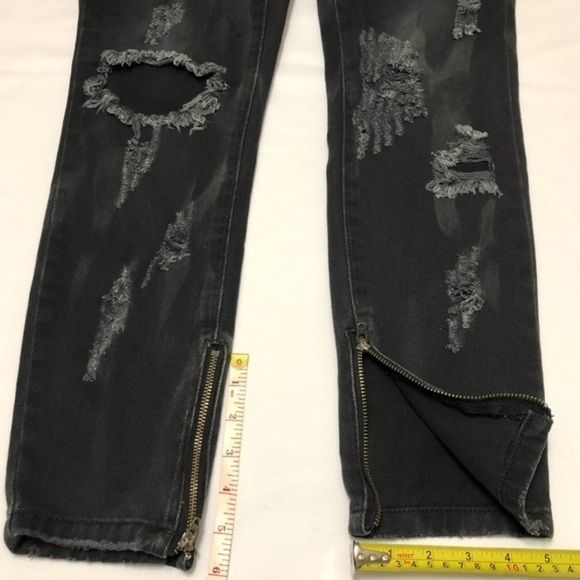 One Teaspoon Trashed Free Birds Jeans - Picture 5 of 11